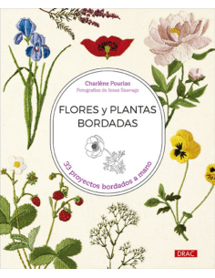 Libro Flores y Plantas Bordadas
