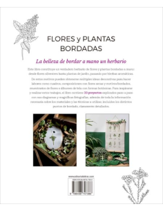 Libro Flores y Plantas Bordadas 2