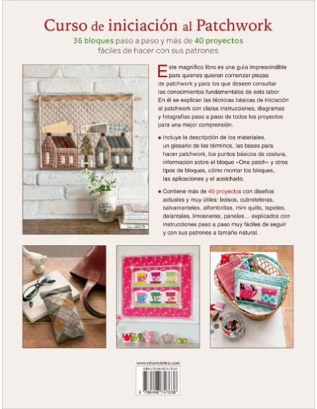 Libro Curso de Iniciación al Patchwork