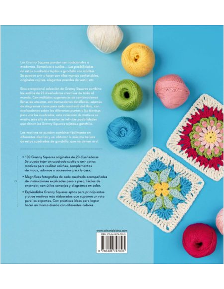 Libro Guía Completa de Granny Squares