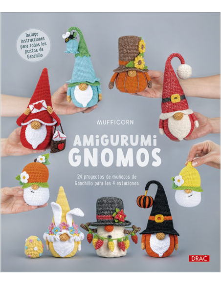 Libro Amigurumi. Gnomos