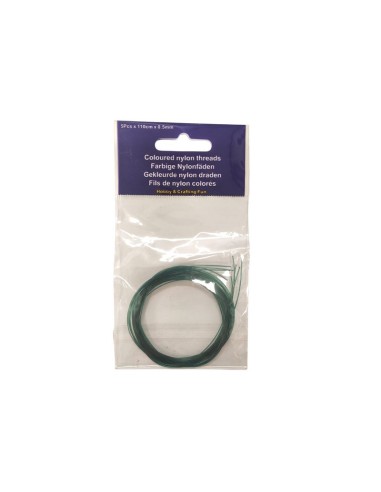 Hilo nylon 10830 0.50 mm, blíster de 5 pz. de 110 cm.