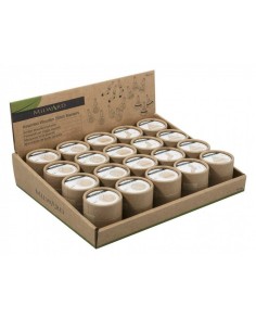Marcapuntos de madera Milward C003.2513220, expositor 20 botes