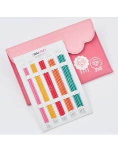 Set agujas doble punta 2-4 mm 15 cm KnitPro Zing 47421