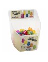Dedal silicona surtido Sew Tasty DJ226B, expositor 100 dedales