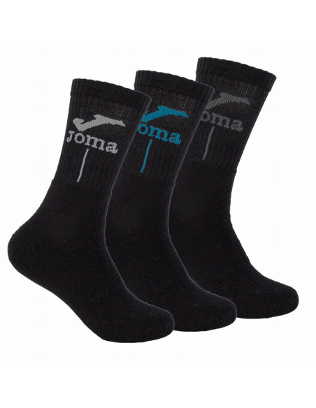 Calcetín alto deportivo Joma JS1081, pack de 3 pares