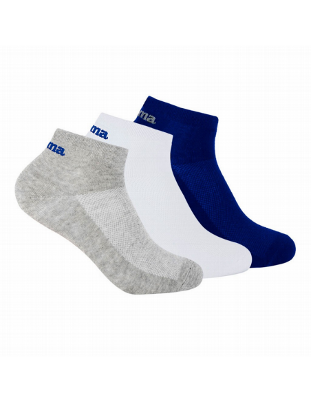 Calcetín tobillero alto deportivo Joma JS201802TA, pack de 3 pares