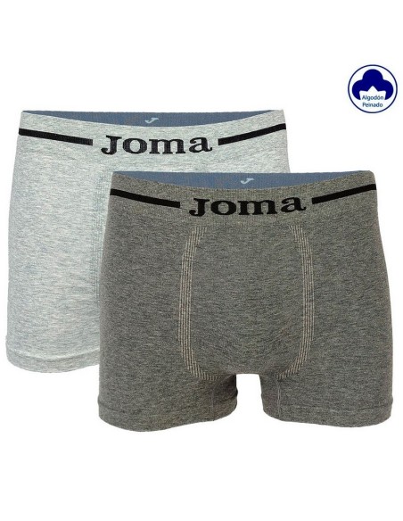 Bóxer sin costuras algodón Joma JS8001B, pack de 2 unidades