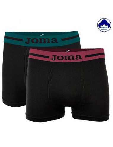 Bóxer sin costuras algodón Joma JS8001B, pack de 2 unidades