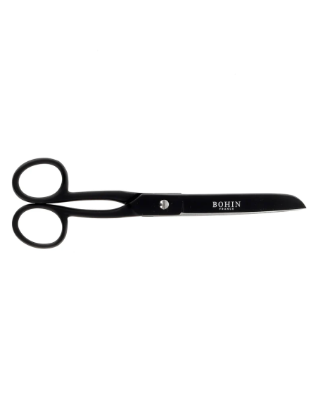 Tijera epoxi negro mate Bohin 17 cm 23904