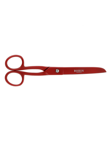 Tijera epoxi rojo mate Bohin 17 cm 23934