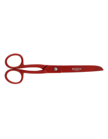 Tijera epoxi rojo mate Bohin 17 cm 23934