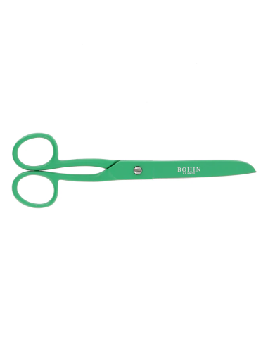 Tijera epoxi verde mate Bohin 17 cm 23938