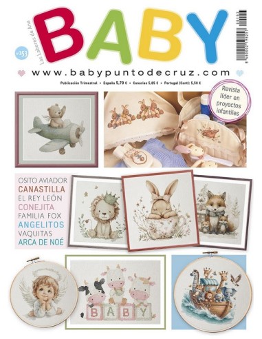 Revista Punto de cruz Baby Nº 153