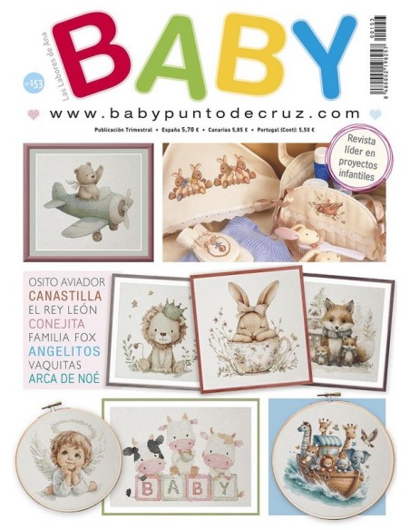 Revista Punto de cruz Baby Nº 153