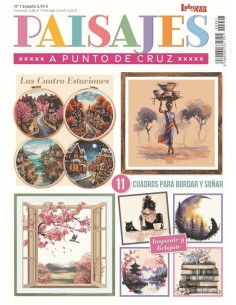 Revista paisajes a punto de cruz Nº 1