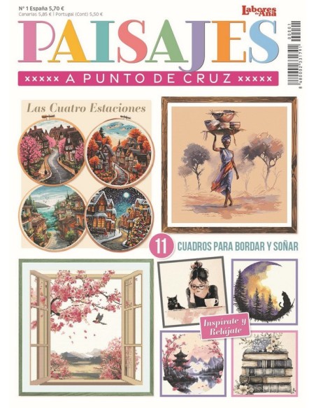 Revista paisajes a punto de cruz Nº 1