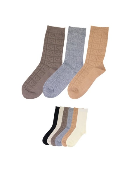 Calcetín térmico fantasía mujer MVA 750, pack de 3 pares