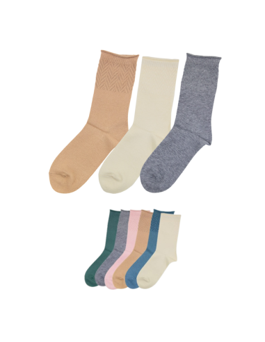 Calcetín térmico fantasía mujer MVA 750, pack de 3 pares