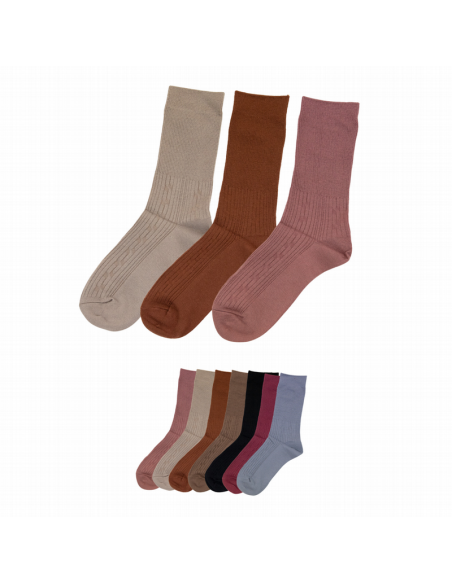 Calcetín térmico fantasía mujer MVA 750, pack de 3 pares