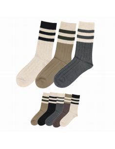 Calcetín térmico fantasía mujer MVA 750, pack de 3 pares