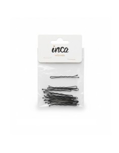 Horquilla curva peq. rizada marrón Inca 11049.1, pack 20 unidades