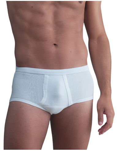 Braslip hombre poliéster algodón Asman 142, unidad