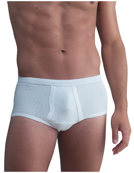 Braslip hombre poliéster algodón Asman 142, unidad