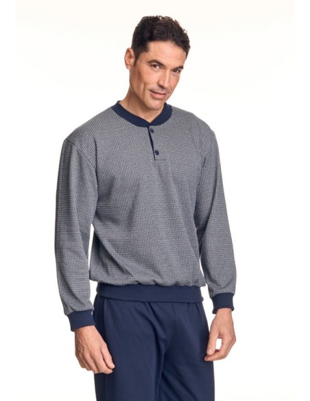 Pijama hombre Asman 7892 Marino AW26