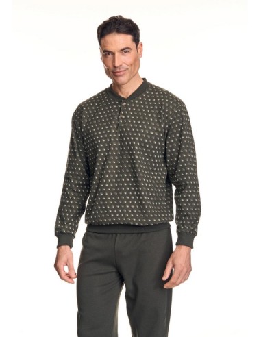 Pijama hombre Asman 7894 Ciprés AW26