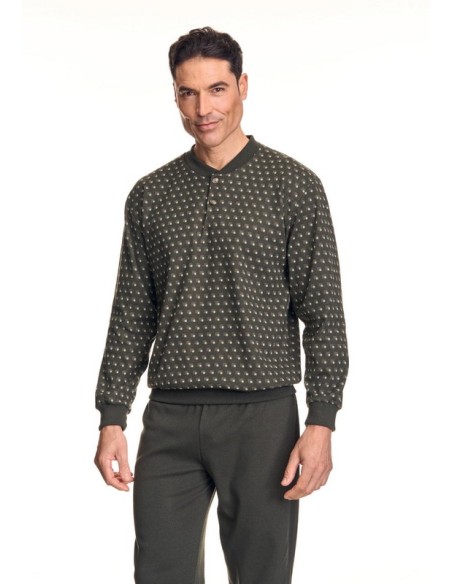 Pijama hombre Asman 7894 Ciprés AW26