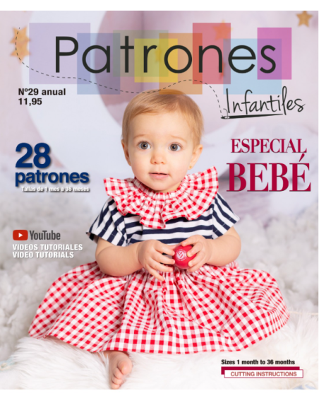 Revista Patrones infantiles Bebé Nº 29