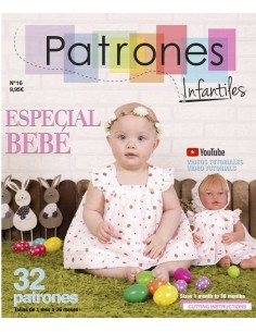 Revista Patrones infantiles Bebé Nº 16