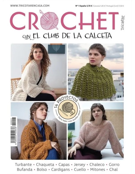 Revista Crochet con el Club de la calceta Nº 1