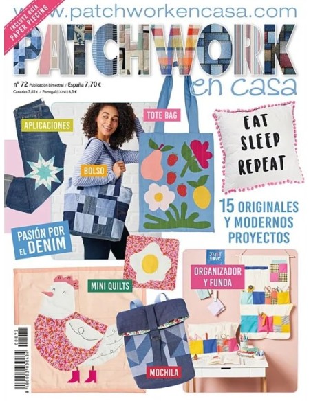 Revista patchwork en casa Nº 72