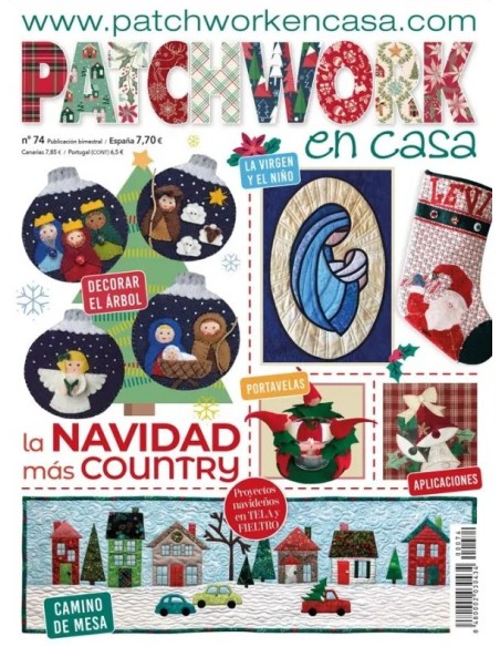 Revista patchwork en casa Nº 74
