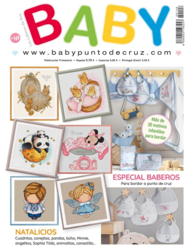Revista Punto de cruz Baby Nº 148