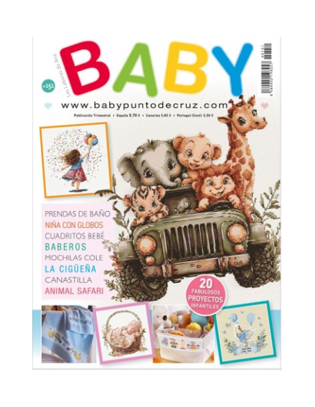 Revista Punto de cruz Baby Nº 151