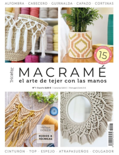 Revista macramé arte tejer Nº 1