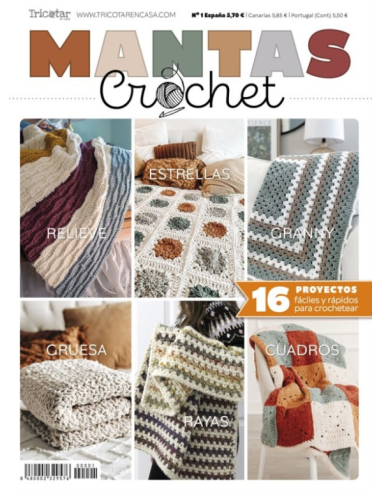 Revista Mantas crochet Nº 1