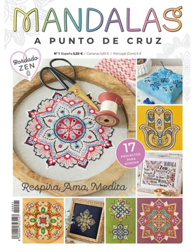 Revista mandalas punto de cruz Nº 1