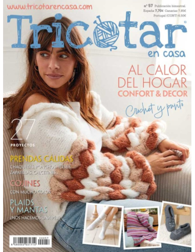Revista tricotar en casa Nº 57