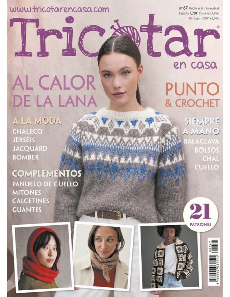 Revista tricotar en casa Nº 67