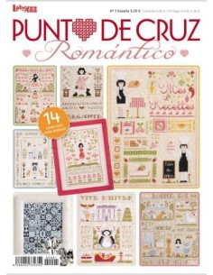 Revista Romántico punto de cruz Nº 1