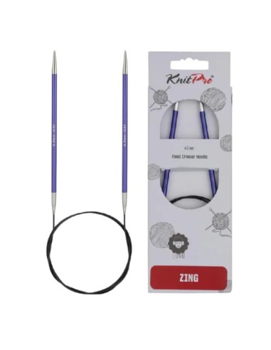 Aguja circular fija Knitpro Zing 100 cm