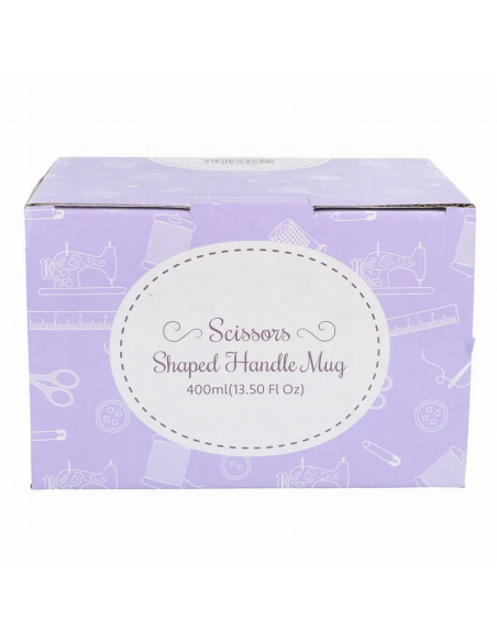Taza cerámica tijera Sew Tasty N4371.3, und.