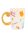 Taza cerámica cinta métrica Sew Tasty N4371.2, und.