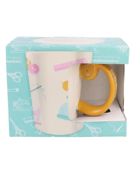 Taza cerámica cinta métrica Sew Tasty N4371.2, und.