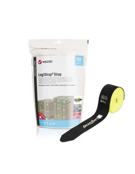 Velcro Logistrap® correa 50 mm amarillo, rollo de 4 metros