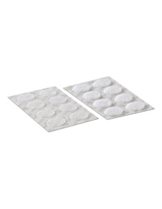 Velcro coins monedas adhesivas PS30 16 mm blanco, blister de 16 juegos 2
